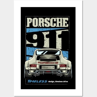 Timeless Design of 911 Posters and Art
